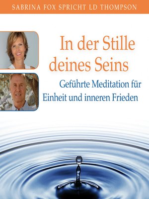 cover image of SOLANO--In der Stille deines Seins. Geführte Meditation für Einheit und inneren Frieden